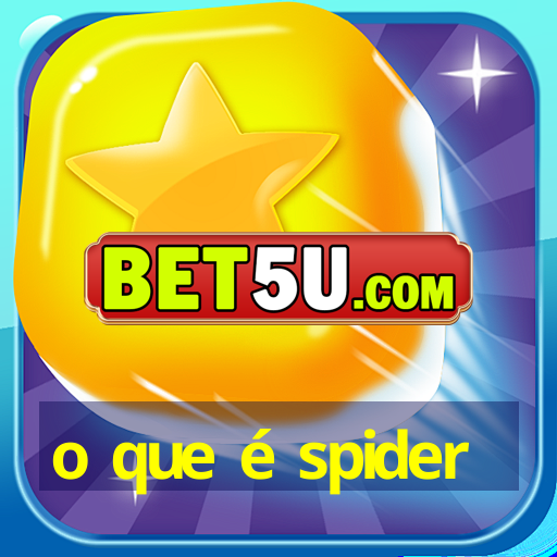 o que é spider